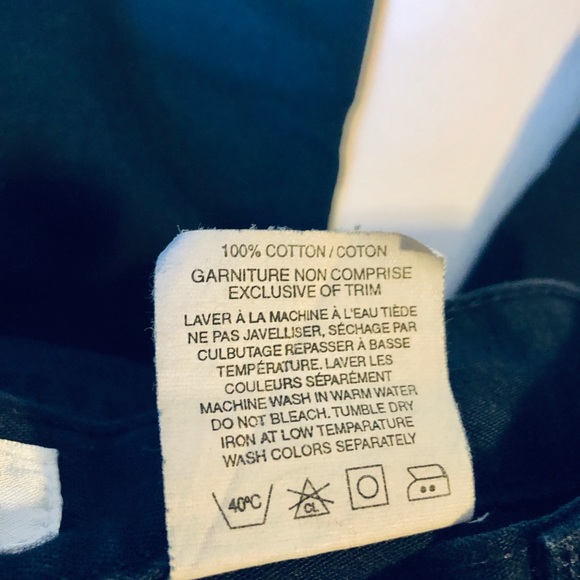 Vintage JONES NEW YORK SPORT Mom Jean navy size 10 - Picture 6 of 6